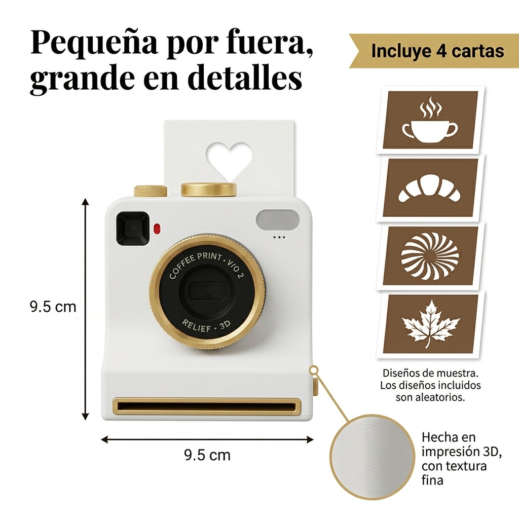 Pourtrait™ cámara para cáfe