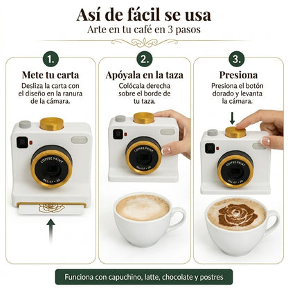 Pourtrait™ cámara para cáfe